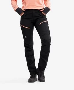 RVRC GP Pro Pants Women Black/Burnt Coral
