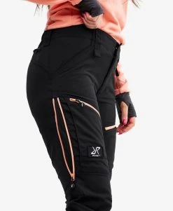 RVRC GP Pro Pants Women Black/Burnt Coral -Women's clothing 10006 4149 image 3
