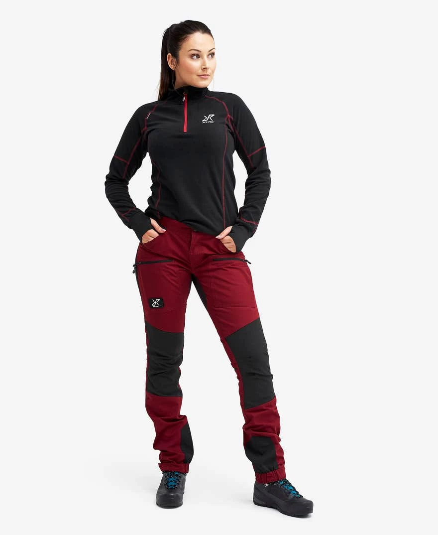 Nordwand Pro Pants Women Wine Red 4 Nordwand Pro Pants Women Wine Red - Image 2