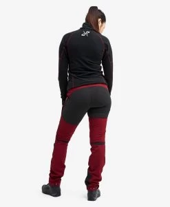 Nordwand Pro Pants Women Wine Red 10 Nordwand Pro Pants Women Wine Red -Women's clothing 10008 2451 image 2