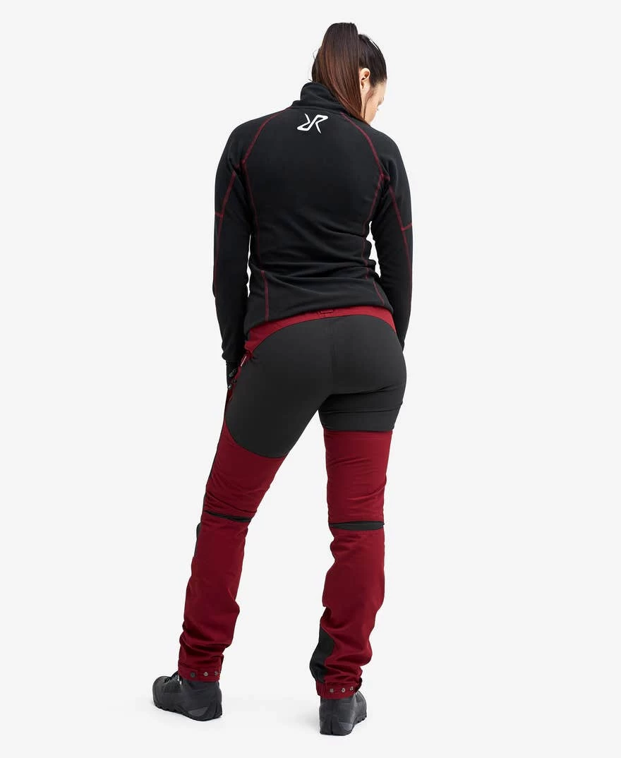 Nordwand Pro Pants Women Wine Red 5 Nordwand Pro Pants Women Wine Red - Image 3
