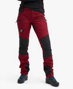 Nordwand Pro Pants Women Wine Red
