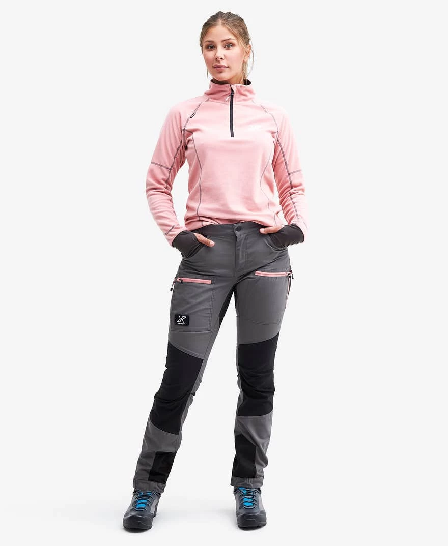 Nordwand Pro Pants Women Grey/Dusty Pink 4 Nordwand Pro Pants Women Grey/Dusty Pink - Image 2