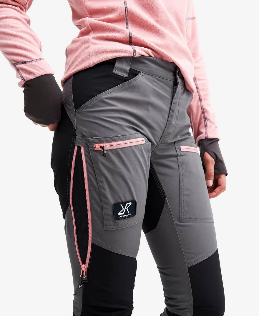 Nordwand Pro Pants Women Grey/Dusty Pink 6 Nordwand Pro Pants Women Grey/Dusty Pink - Image 4