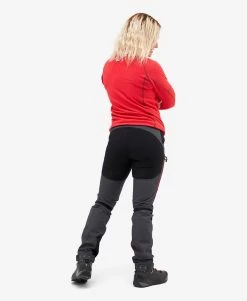 Nordwand Pro Pants Women Gunmetal/Red 10 Nordwand Pro Pants Women Gunmetal/Red -Women's clothing 10008 4181 image 2