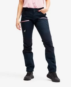 Nordwand Pro Pants Women Thunder Blue/Orchid Smoke