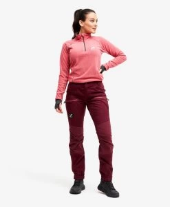 Nordwand Pro Pants Women Burgundy/Earth Red -Women's clothing 10008 4900 image 1