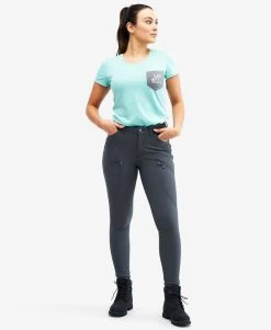 Bouncer Highwaist Jeans Women Iron Grey -Women's clothing 10013 2142 image 2