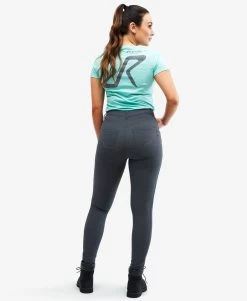 Bouncer Highwaist Jeans Women Iron Grey -Women's clothing 10013 2142 image 3