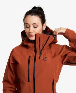 Cyclone Rescue Jacket 2.0 Women Rusty Orange -Women's clothing 10055 2301 image 3