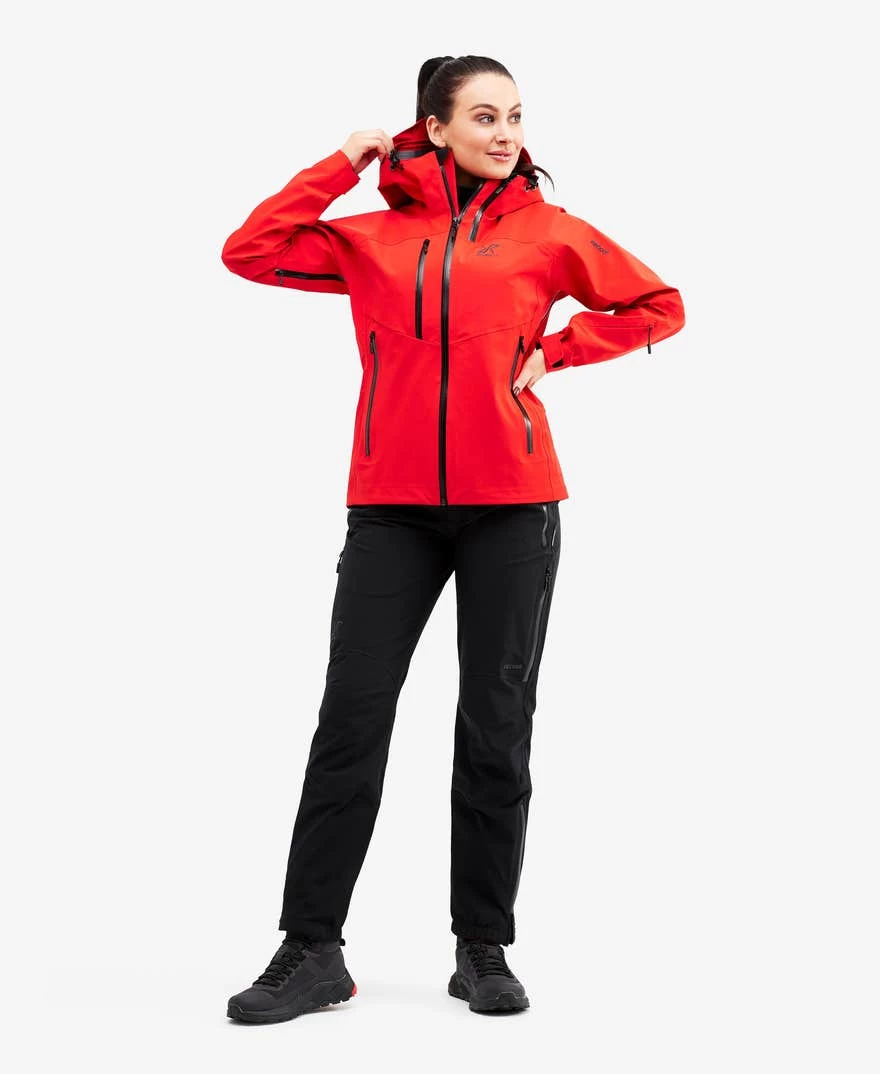Cyclone Rescue Jacket 2.0 Women Flame Scarlet 4 Cyclone Rescue Jacket 2.0 Women Flame Scarlet - Image 2