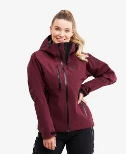 Cyclone Rescue Jacket 2.0 Women Burgundy