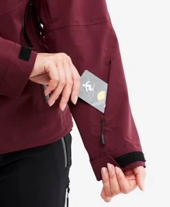 Cyclone Rescue Jacket 2.0 Women Burgundy -Women's clothing 10055 2480 image 5