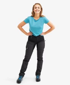 RVRC GP Pro Zip-off Pants Women Jetblack 10 RVRC GP Pro Zip-off Pants Women Jetblack -Women's clothing 10069 2003 image 2