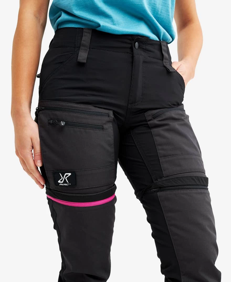 RVRC GP Pro Zip-off Pants Women Jetblack 7 RVRC GP Pro Zip-off Pants Women Jetblack - Image 5