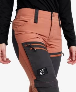 RVRC GP Pro Zip-off Pants Women Copper Brown -Women's clothing 10069 2281 image 3