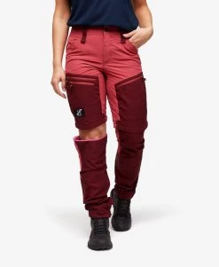 RVRC GP Pro Zip-off Pants Women Earth Red