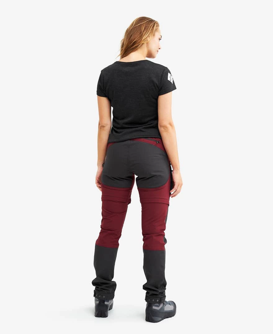 RVRC GP Pro Zip-off Pants Women Bison Red 6 RVRC GP Pro Zip-off Pants Women Bison Red - Image 4
