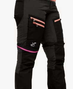 RVRC GP Pro Zip-off Pants Women Anthracite/Burnt Coral -Women's clothing 10069 4178 image 5