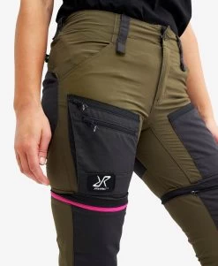 RVRC GP Pro Zip-off Pants Women Dark Olive -Women's clothing 10069 962 image 4