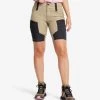 RVRC GP Shorts Women Khaki