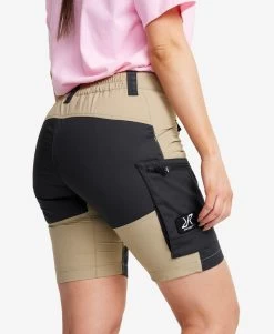 RVRC GP Shorts Women Khaki -Women's clothing 10070 2283 image 4