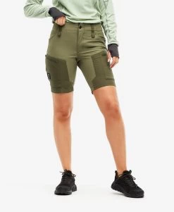 RVRC GP Shorts Women Burnt Olive