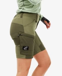 RVRC GP Shorts Women Burnt Olive -Women's clothing 10070 2884 image 3