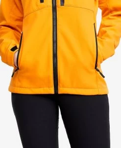 Hiball Jacket Women Radiant Yellow -Women's clothing 10073 2206 image 4