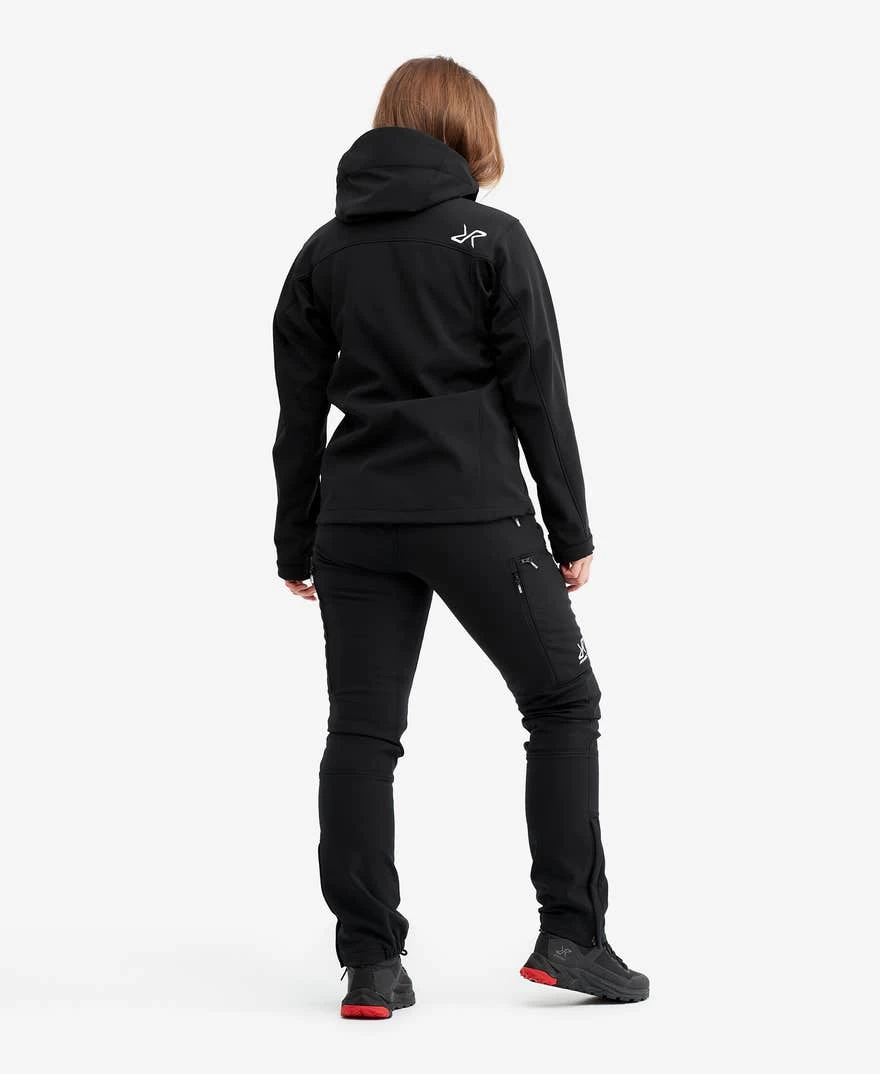 Hiball Jacket Women Black/Red 5 Hiball Jacket Women Black/Red - Image 3