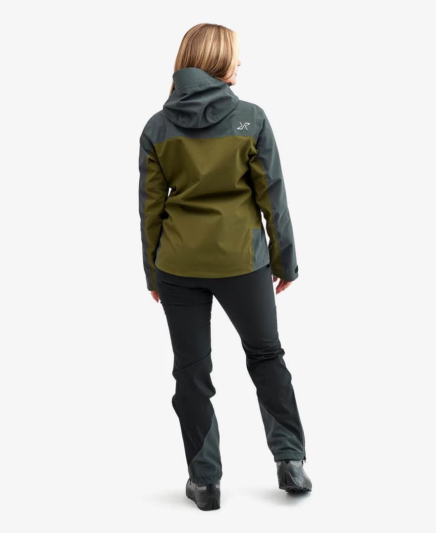 Silence Proshell Jacket Women Dark Olive 2.0 5 Silence Proshell Jacket Women Dark Olive 2.0 - Image 3
