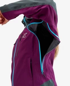 Silence Proshell Jacket Women Purple Rain -Women's clothing 10079 9509 image 4