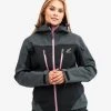 Silence Proshell Jacket Women Black/Rose 2 Silence Proshell Jacket Women Black/Rose -Women's clothing 10079 9512 image