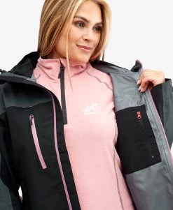 Silence Proshell Jacket Women Black/Rose -Women's clothing 10079 9512 image 5
