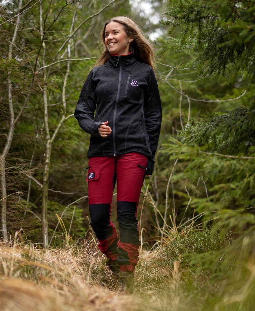 Nordwand Pants Women Wine Red 4 Nordwand Pants Women Wine Red - Image 2