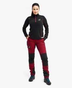 Nordwand Pants Women Wine Red 10 Nordwand Pants Women Wine Red -Women's clothing 10106 2451 image 2