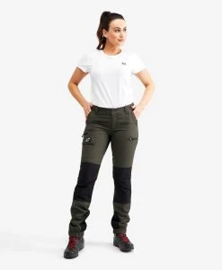 Nordwand Pants Women Mossgrey -Women's clothing 10106 2870 image 2