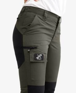 Nordwand Pants Women Mossgrey -Women's clothing 10106 2870 image 4