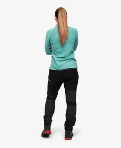 Nordwand Pants Women Charcoal Black/Porcelain -Women's clothing 10106 4145 image 2