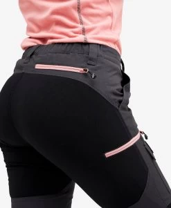 Nordwand Pants Women Gunmetal/Pink -Women's clothing 10106 4182 image 4