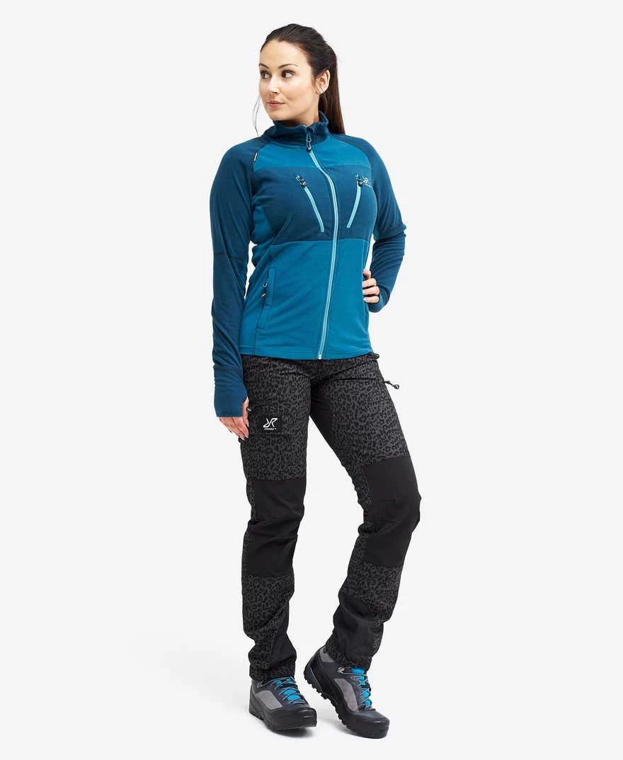 Nordwand Pants Women Grey Leo 4 Nordwand Pants Women Grey Leo - Image 2