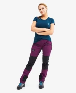 Nordwand Pro Zip-off Pants Women Purple Rain 10 Nordwand Pro Zip-off Pants Women Purple Rain -Women's clothing 10115 2579 image 2