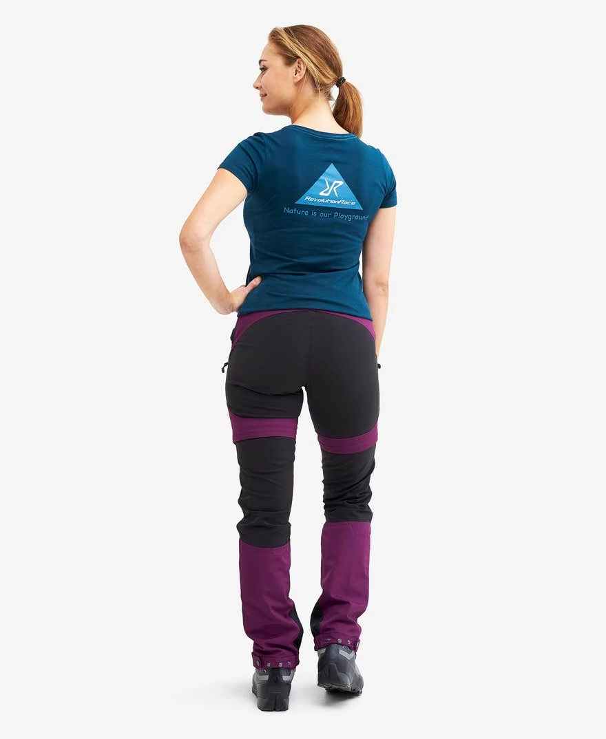 Nordwand Pro Zip-off Pants Women Purple Rain 6 Nordwand Pro Zip-off Pants Women Purple Rain - Image 4