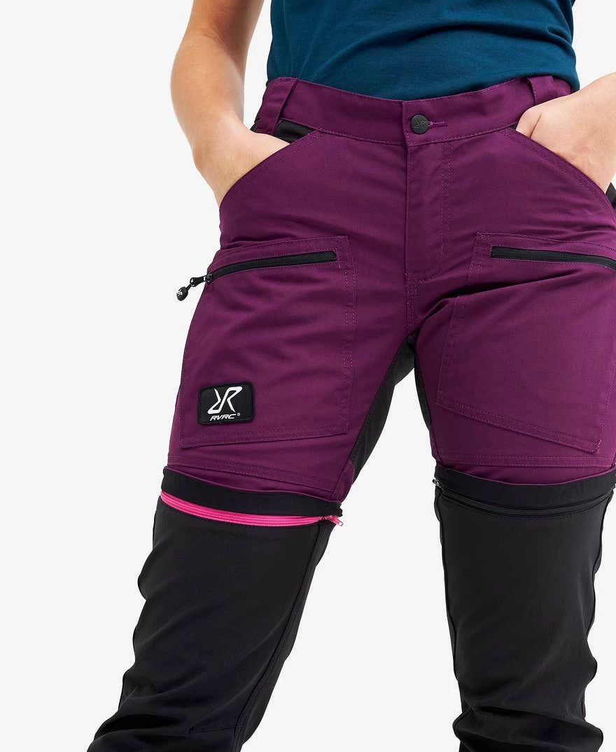 Nordwand Pro Zip-off Pants Women Purple Rain 7 Nordwand Pro Zip-off Pants Women Purple Rain - Image 5