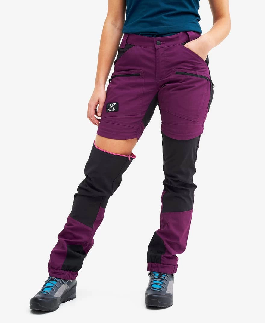 Nordwand Pro Zip-off Pants Women Purple Rain 3 Nordwand Pro Zip-off Pants Women Purple Rain