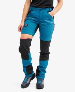 Nordwand Pro Zip-off Pants Women Petrol