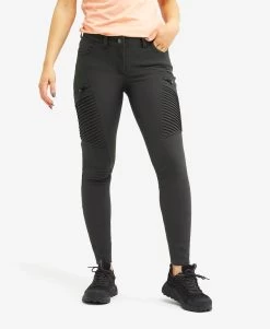 Pusher Outdoor Jeans Women Anthracite