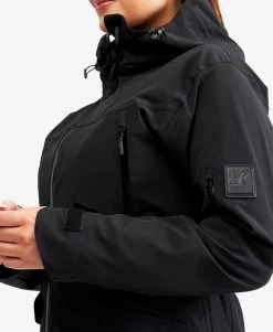 Monsoon Jacket Women Black -Women's clothing 10166 2001 image 3