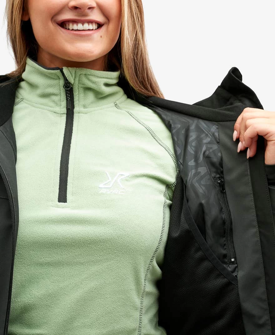 Monsoon Jacket Women Pirate Black 8 Monsoon Jacket Women Pirate Black - Image 6