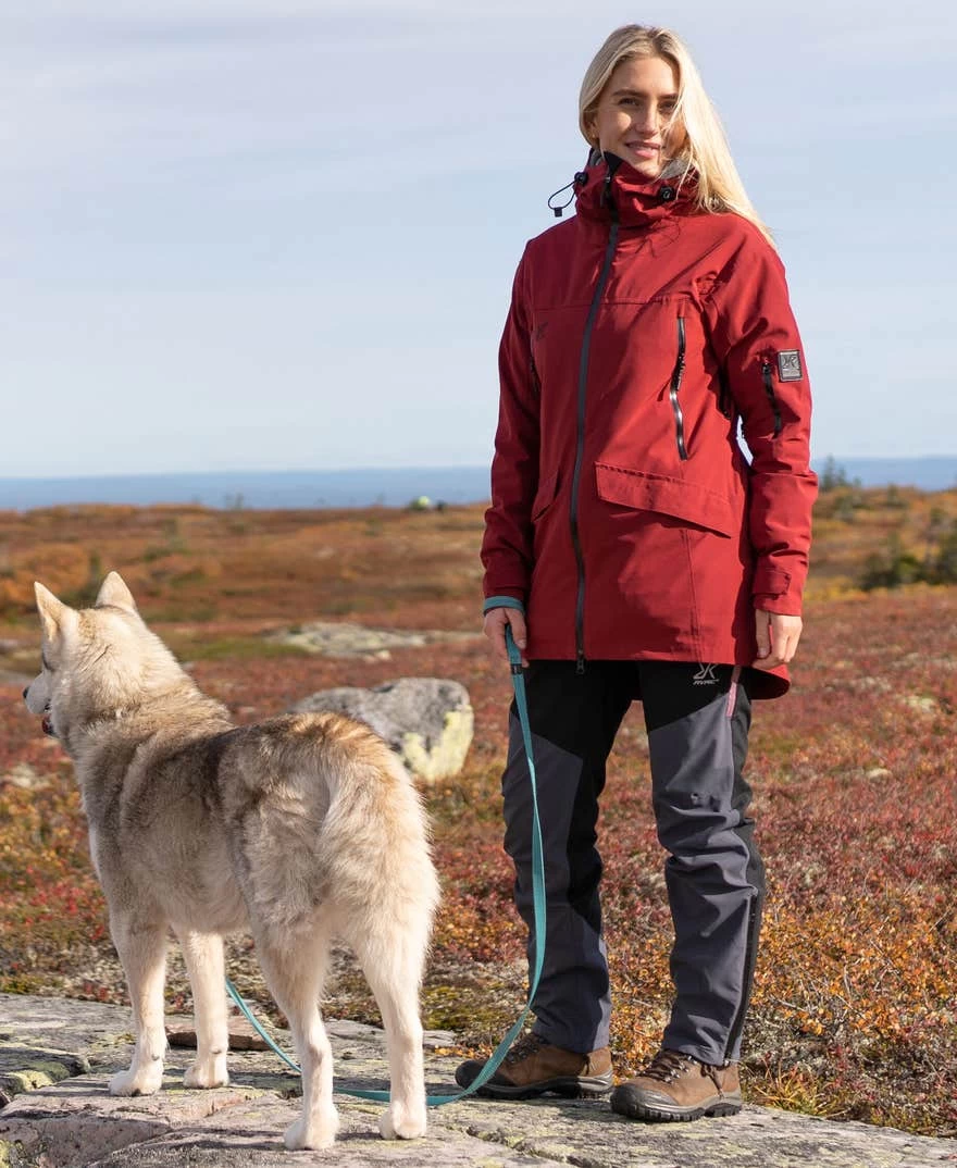 Monsoon Jacket Women Chilli 4 Monsoon Jacket Women Chilli - Image 2